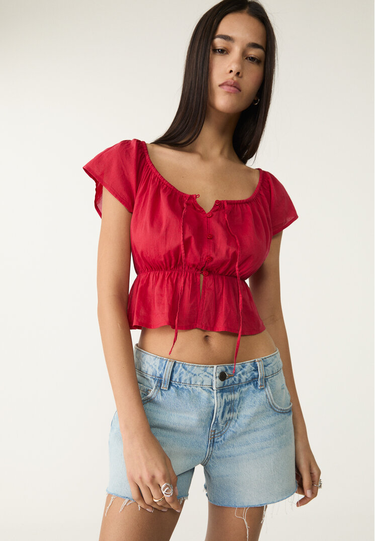 top fluido botones
