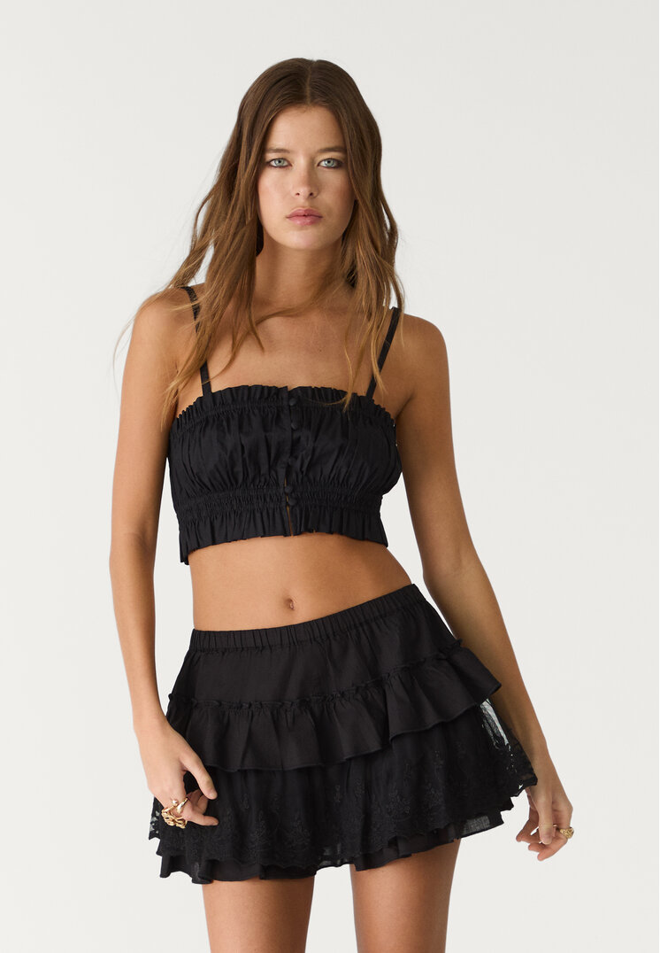 top cropped tirantes