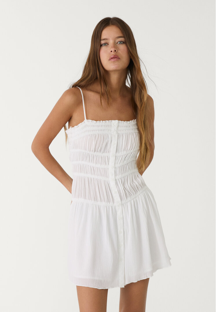 vestido corto tirantes