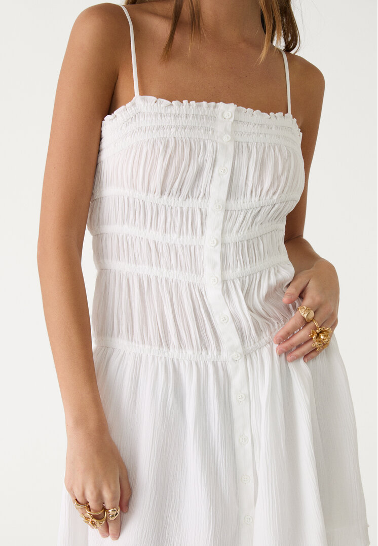 vestido corto tirantes