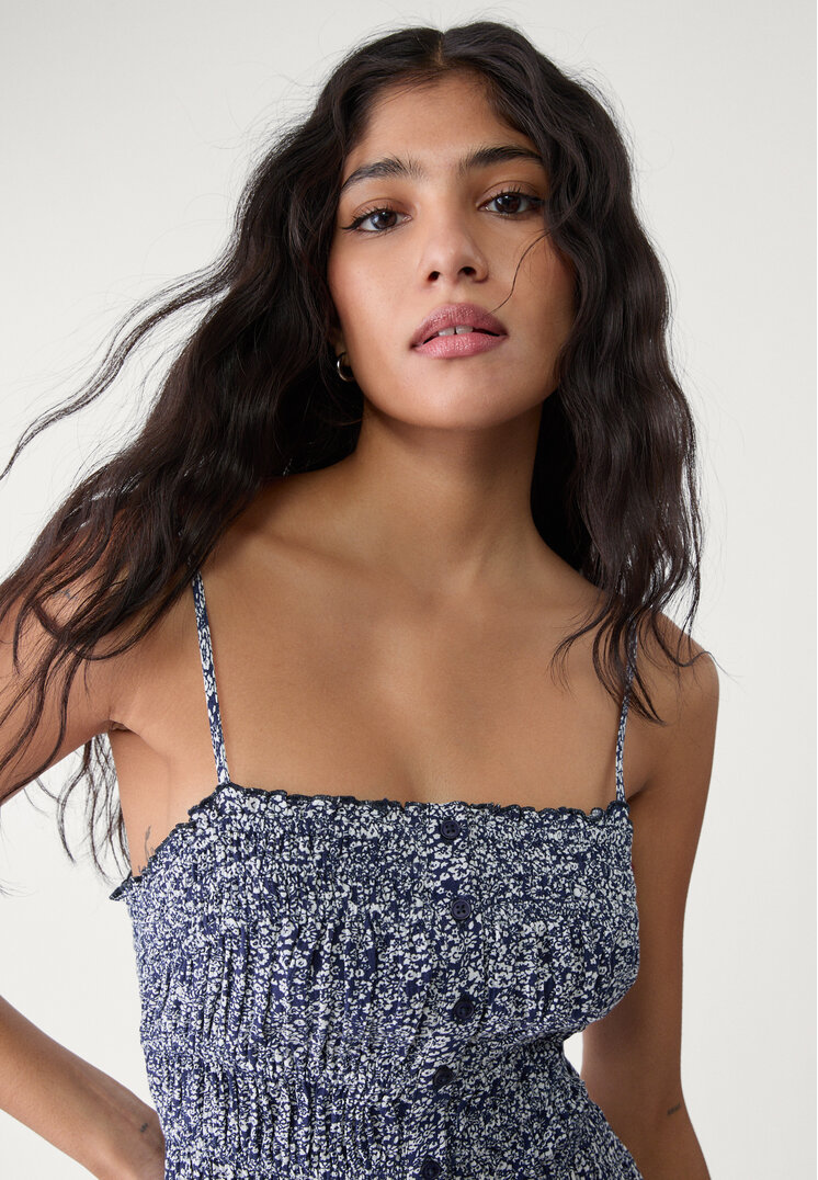 vestido corto tirantes