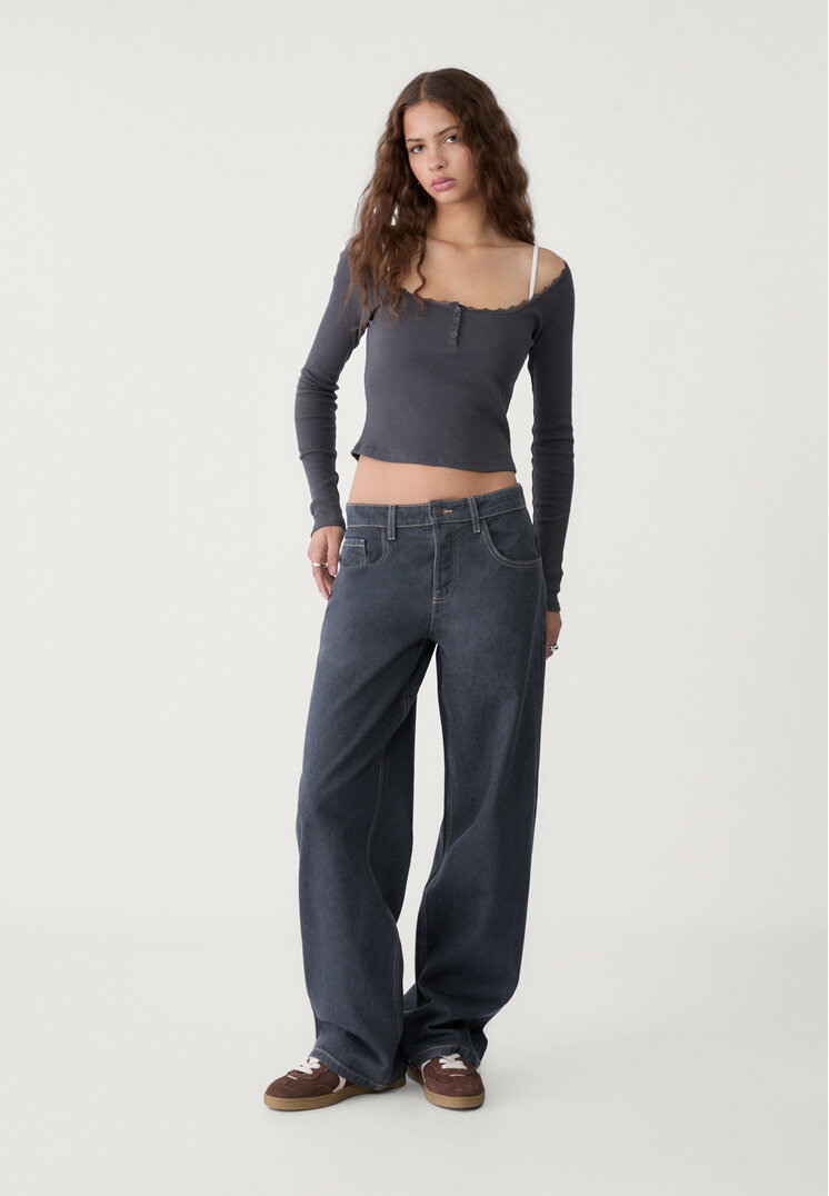 jeans baggy loose