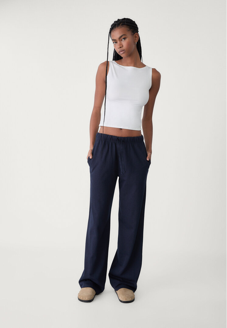 pantalon jogger cordon