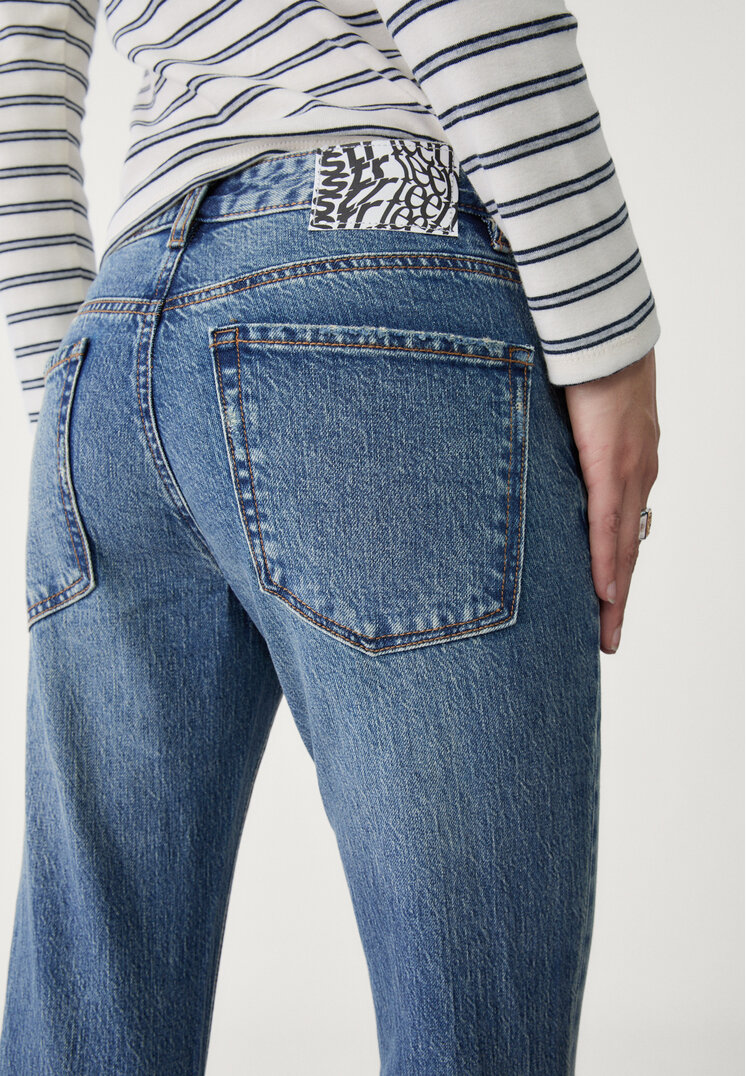 jeans flare cropped