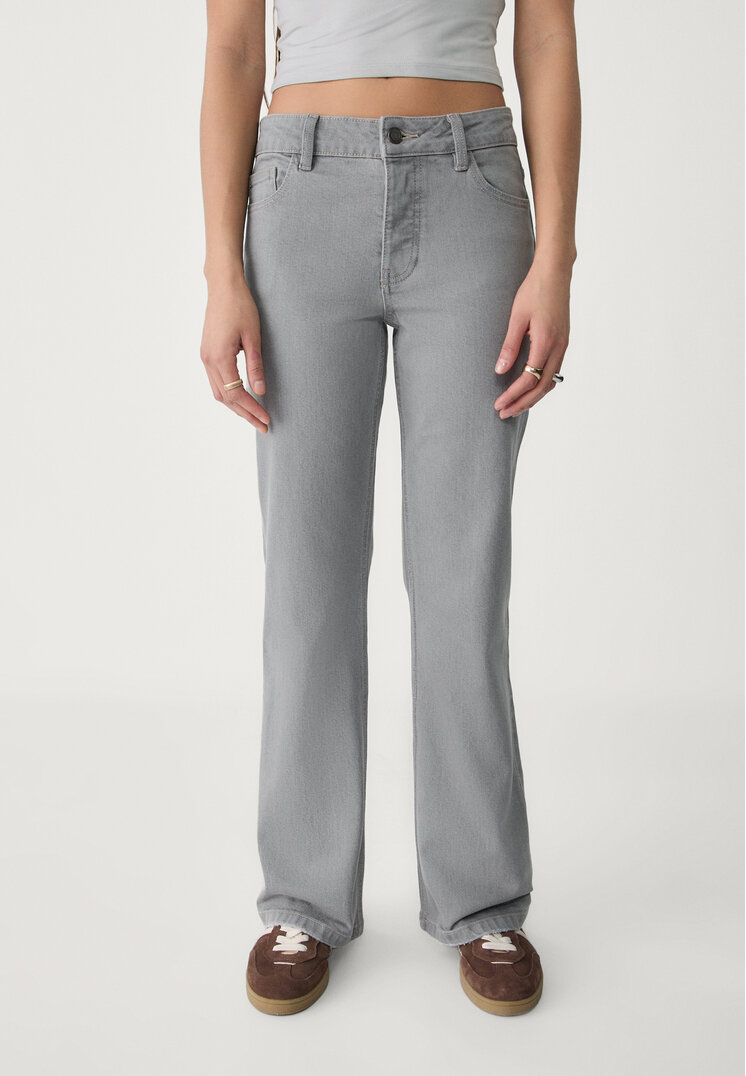 jeans flare cropped