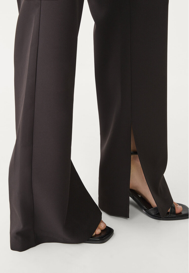 pantalon vestir flare abertura