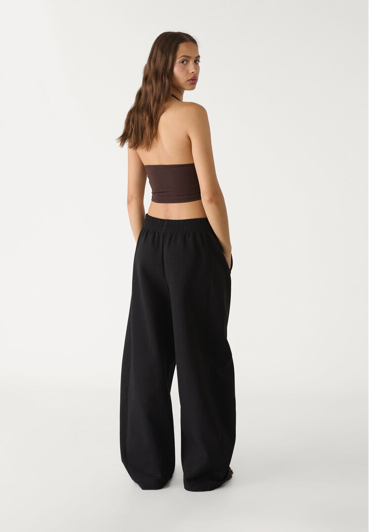 pantalon felpa barrel