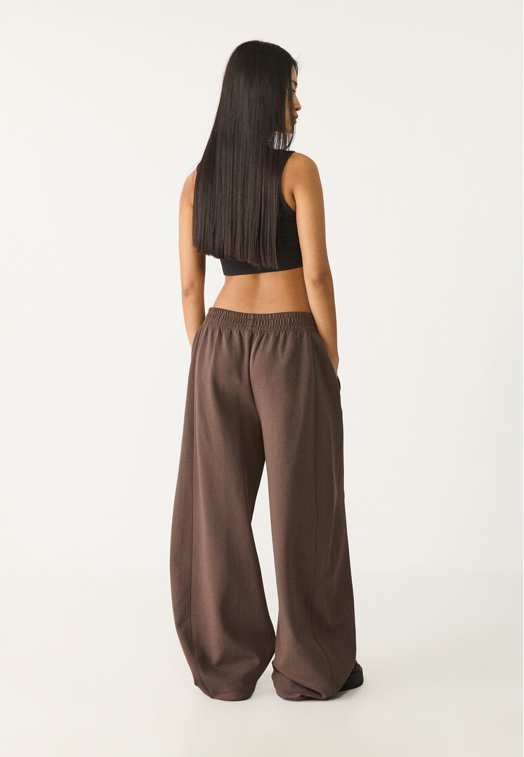 pantalon felpa barrel