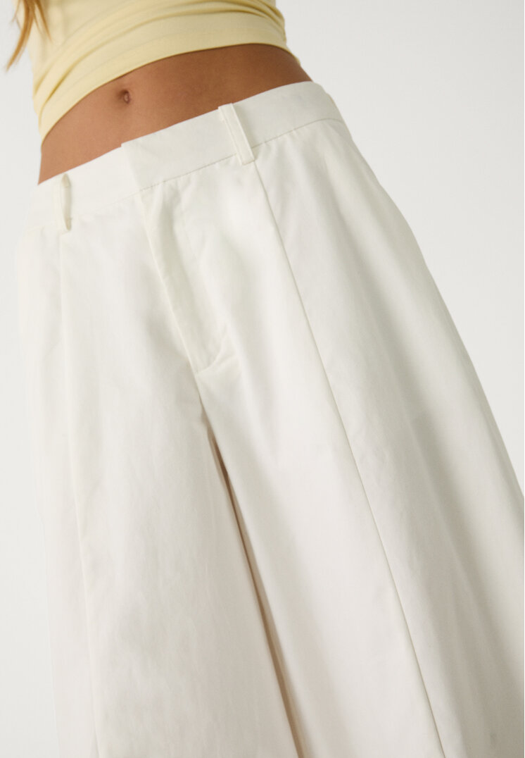pantalon popelin balloon
