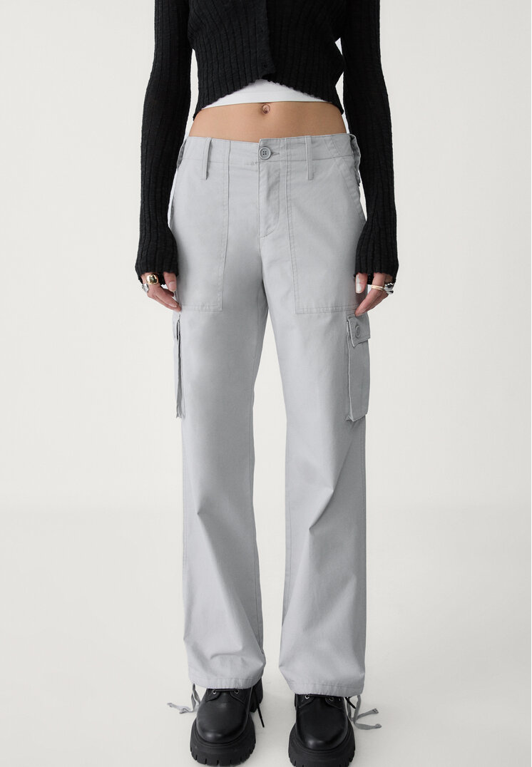 pantalon cargo straight