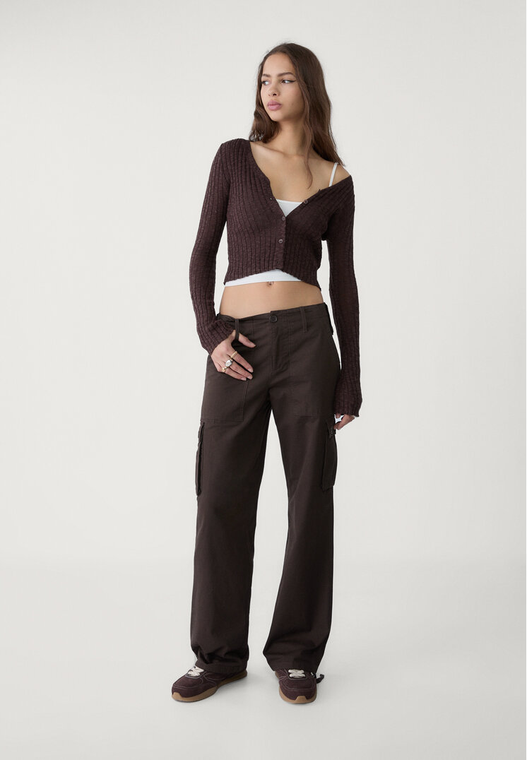 pantalon cargo straight