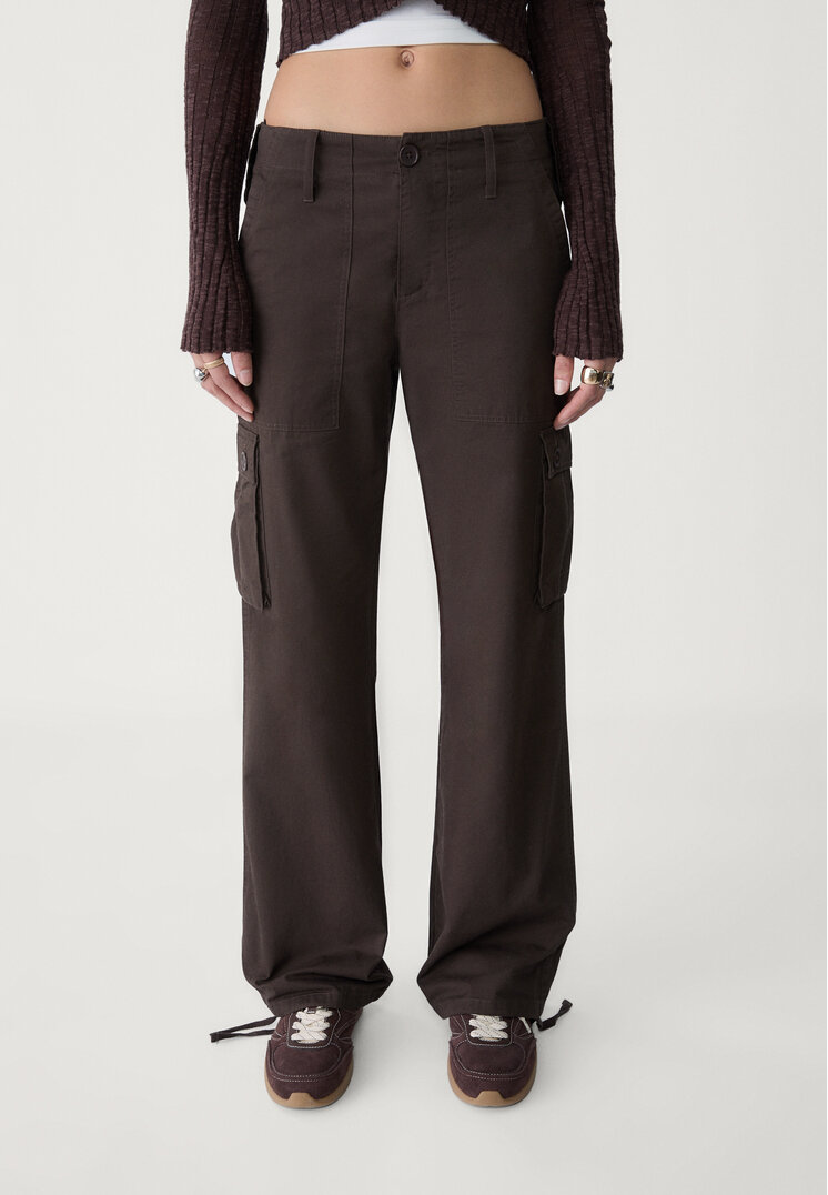 pantalon cargo straight