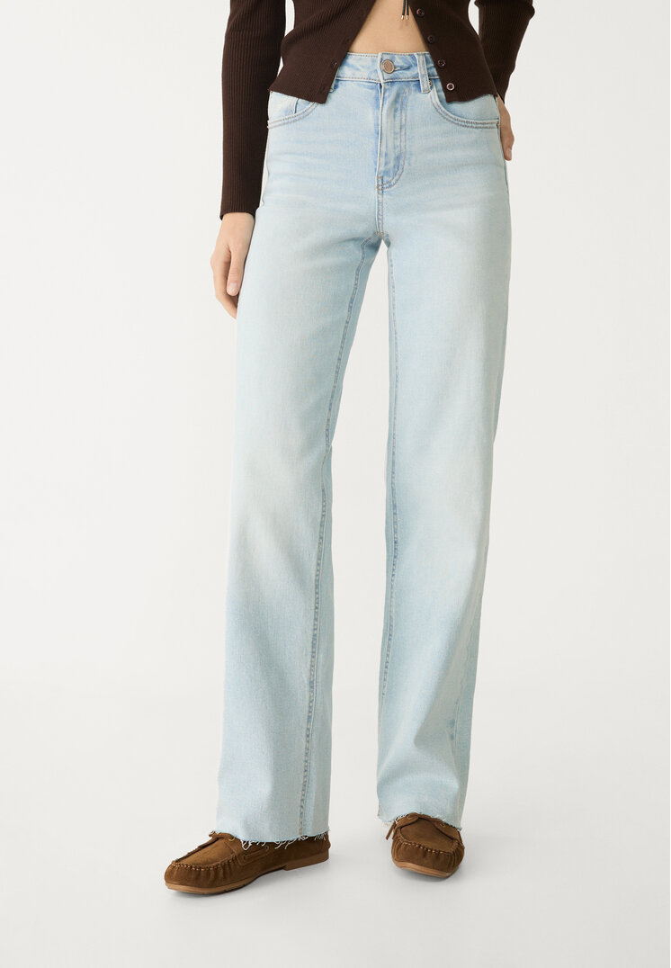 jeans straight confort