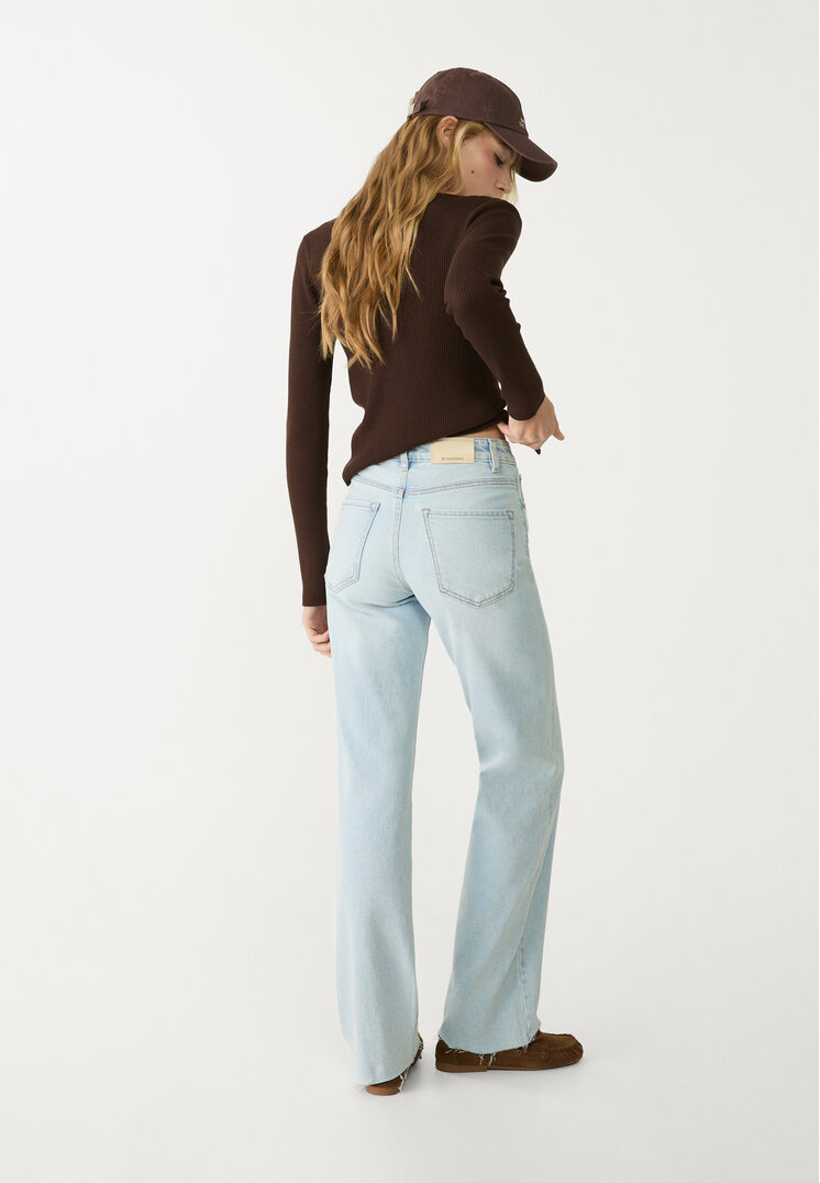 jeans straight confort