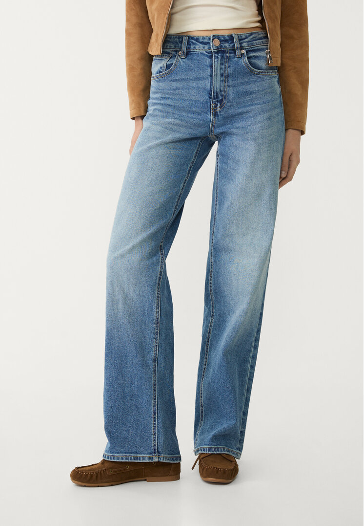 jeans straight confort