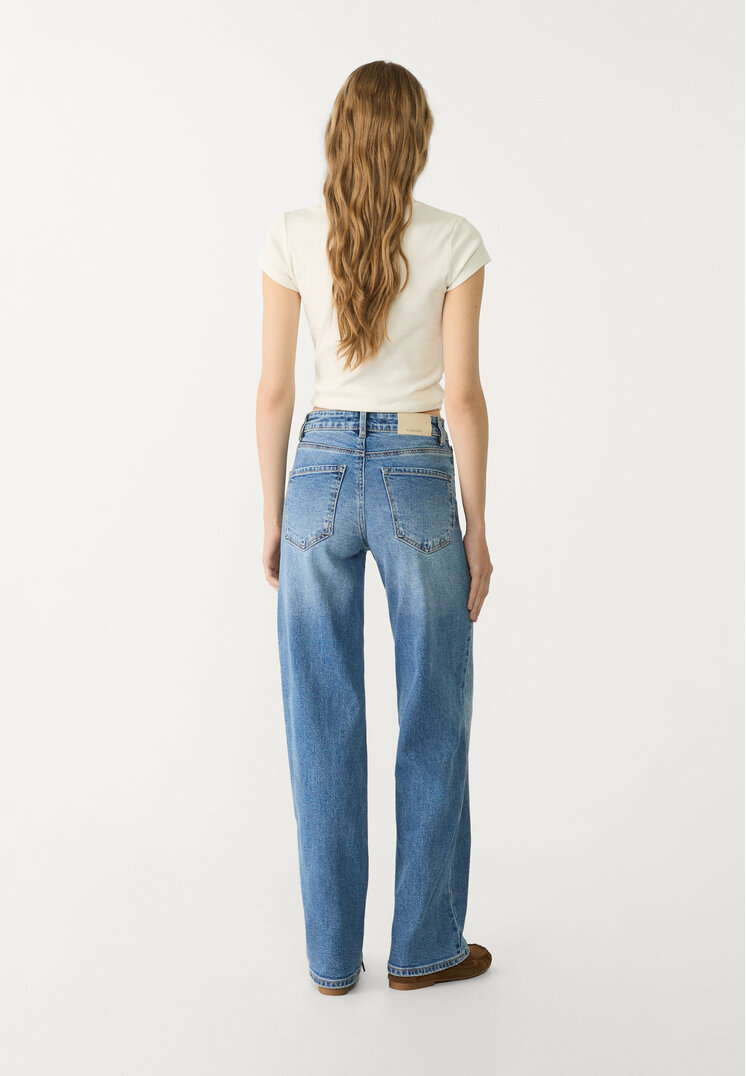 jeans straight confort