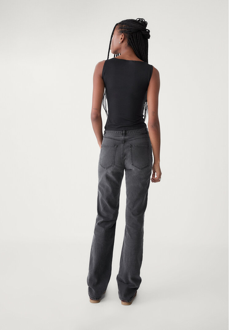jeans straight fit regular waist comfort