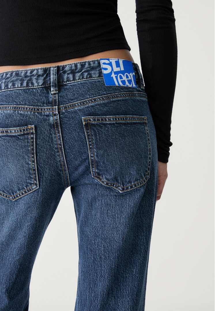jeans flare low waist