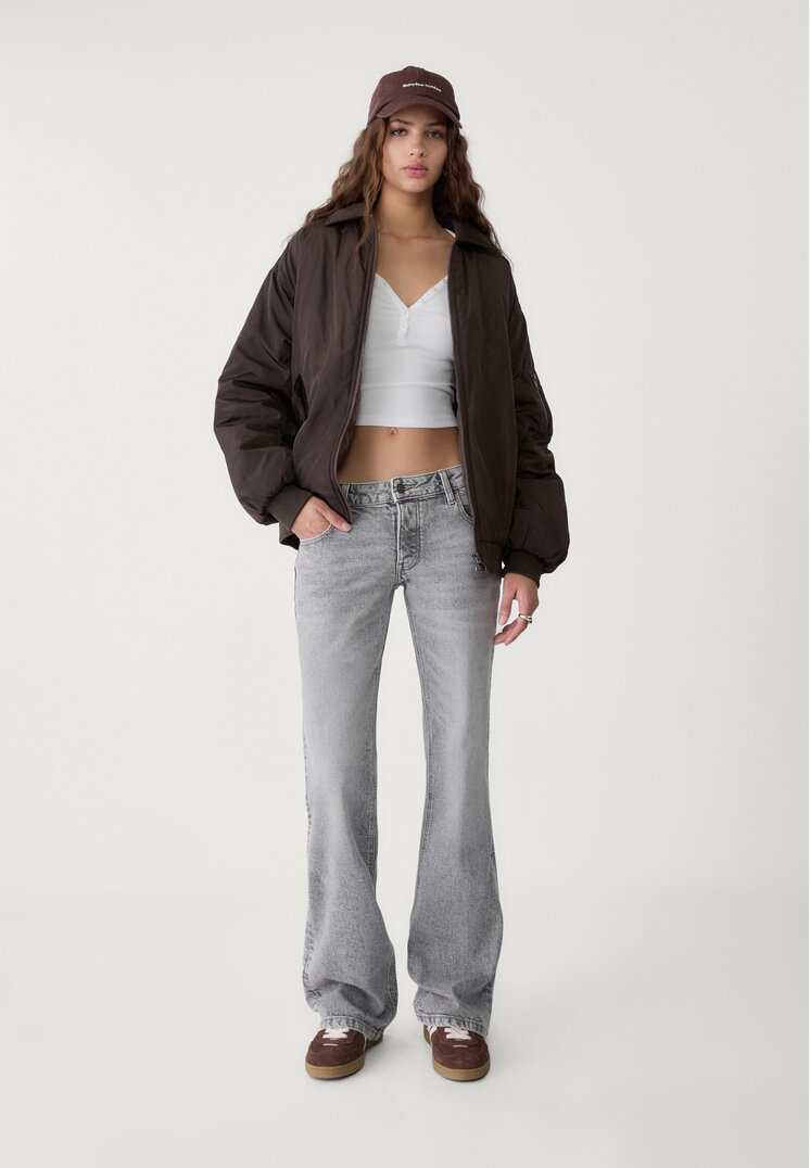 jeans flare low waist