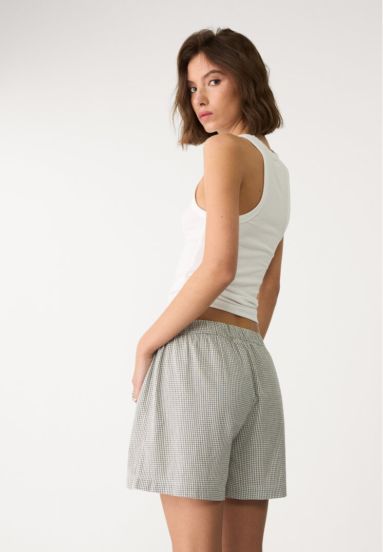 shorts boxer cuadro vichy