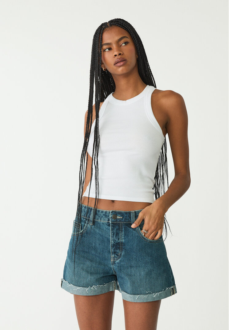 shorts denim vuelta