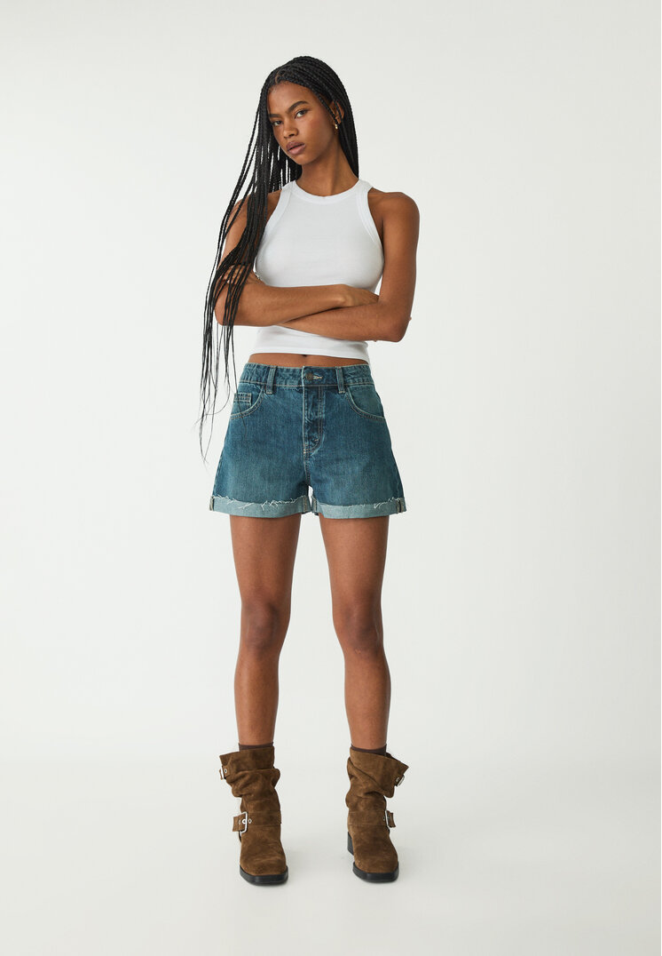 shorts denim vuelta