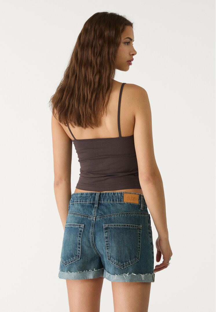 shorts denim vuelta