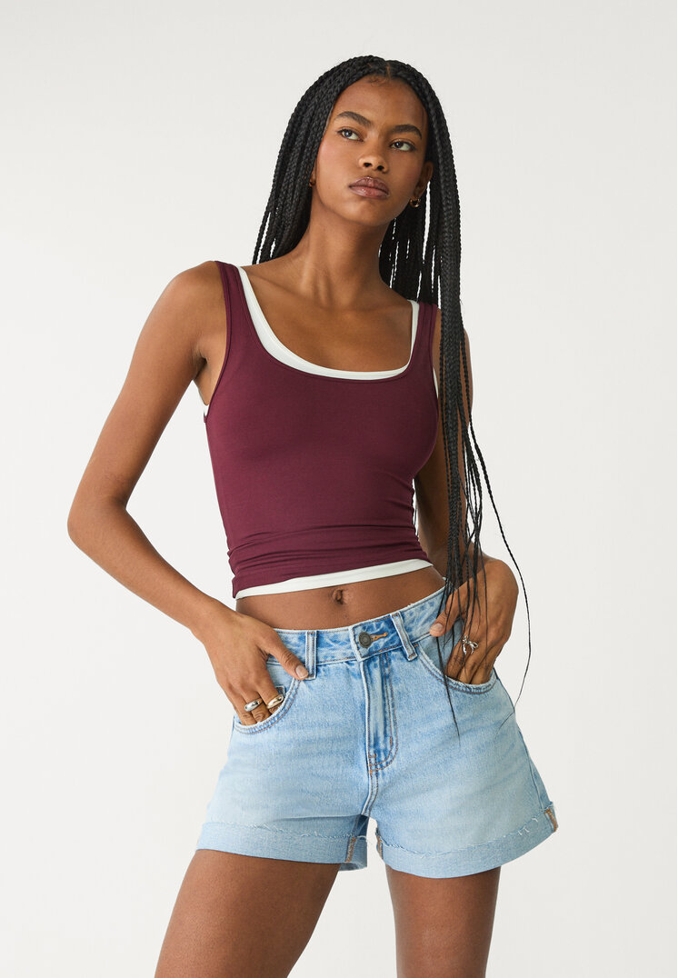 shorts denim vuelta