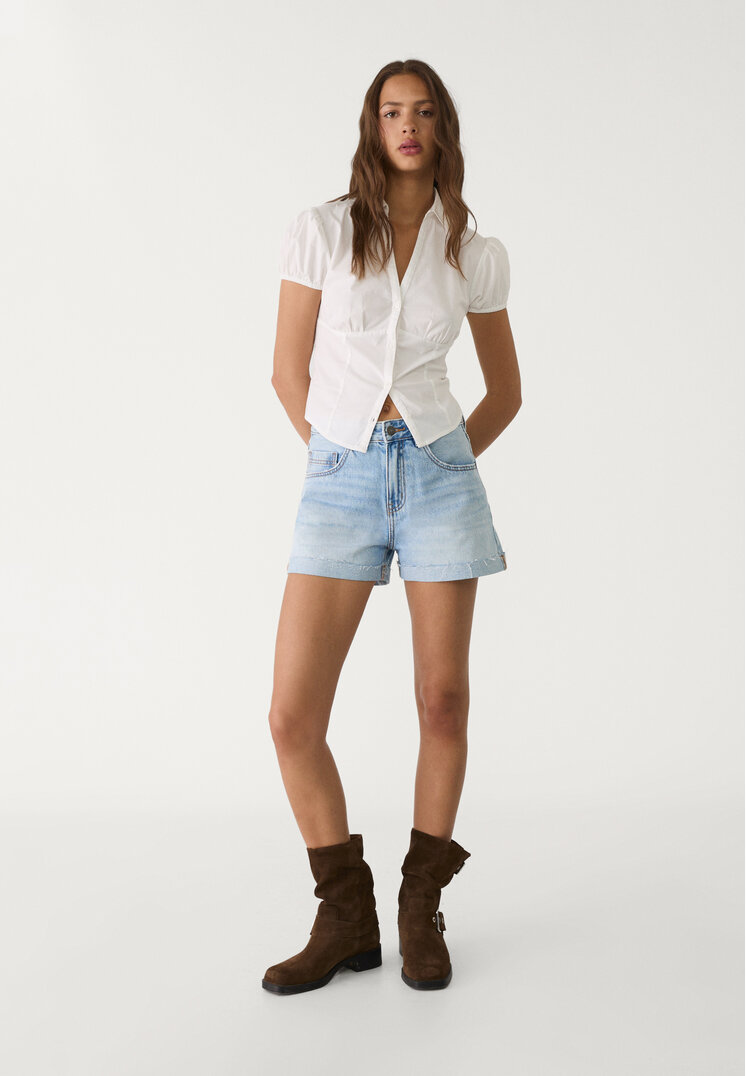 shorts denim vuelta