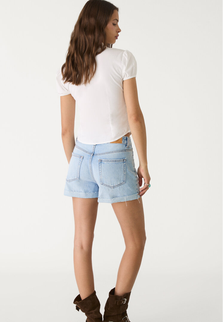 shorts denim vuelta
