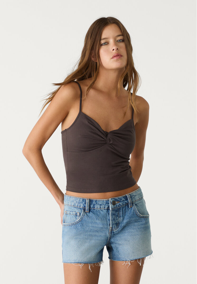 shorts mini denim