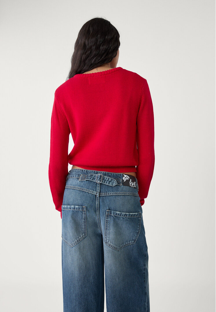 chaqueta punto botones
