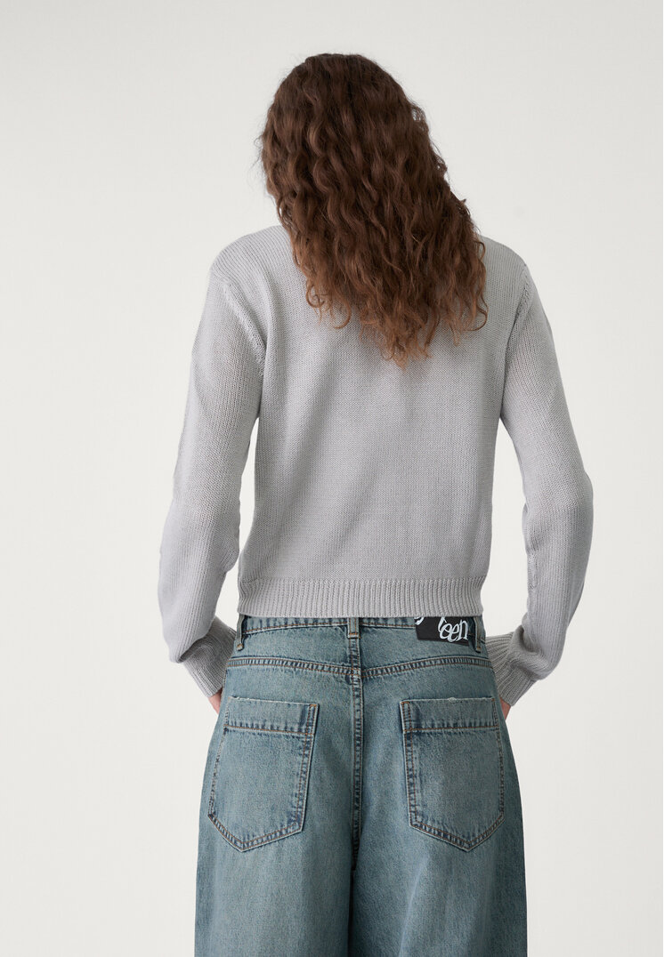 chaqueta punto botones