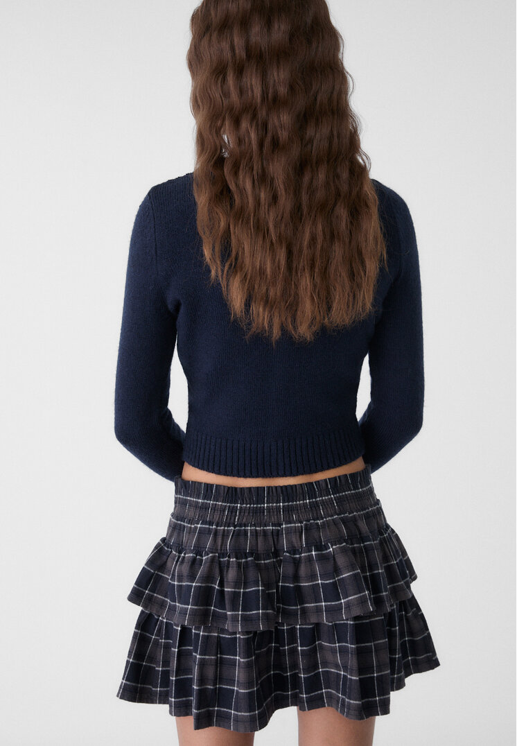 chaqueta punto botones