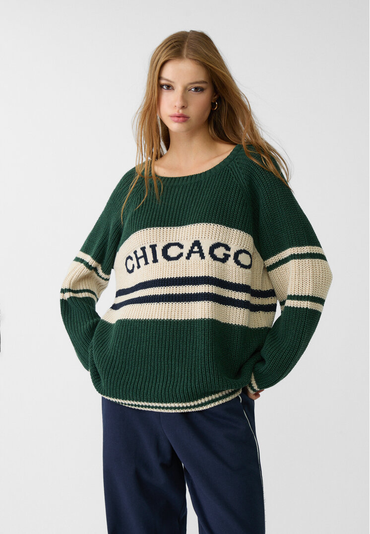 jersey oversize punto raya