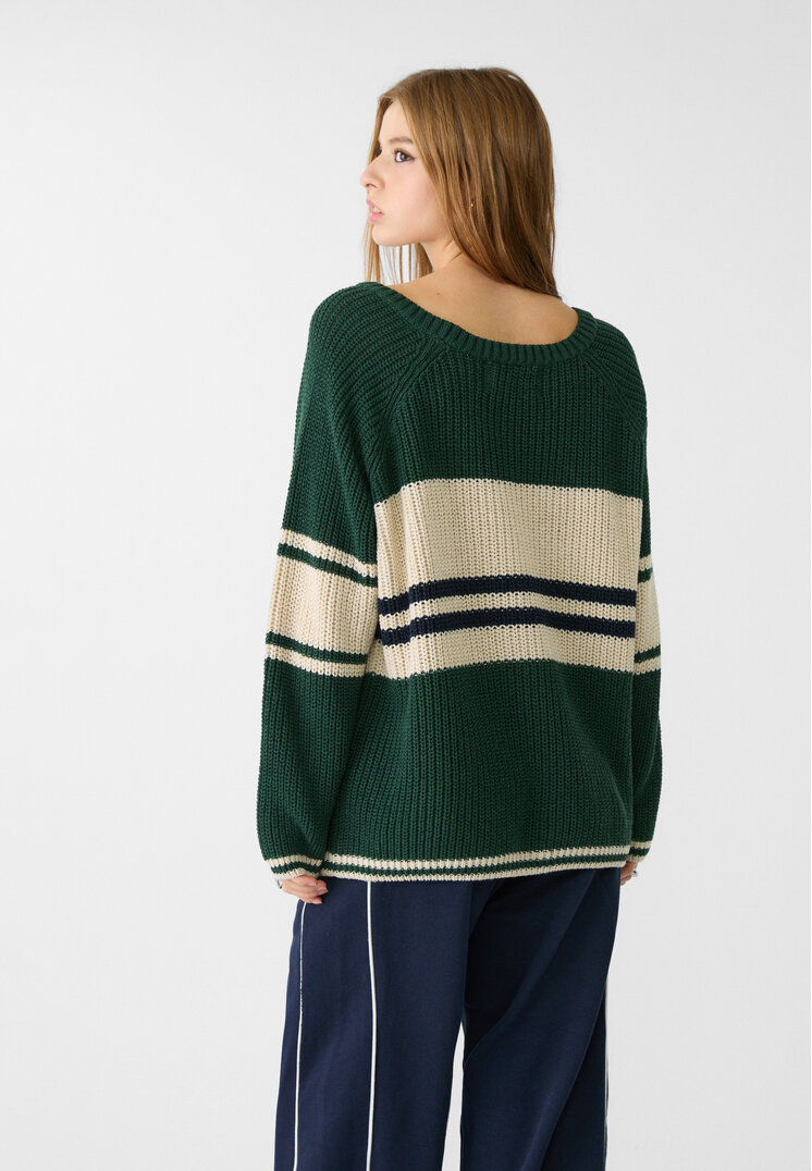 jersey oversize punto raya
