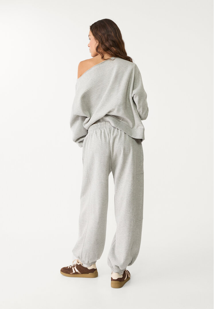 pantalon jogger balloon felpa