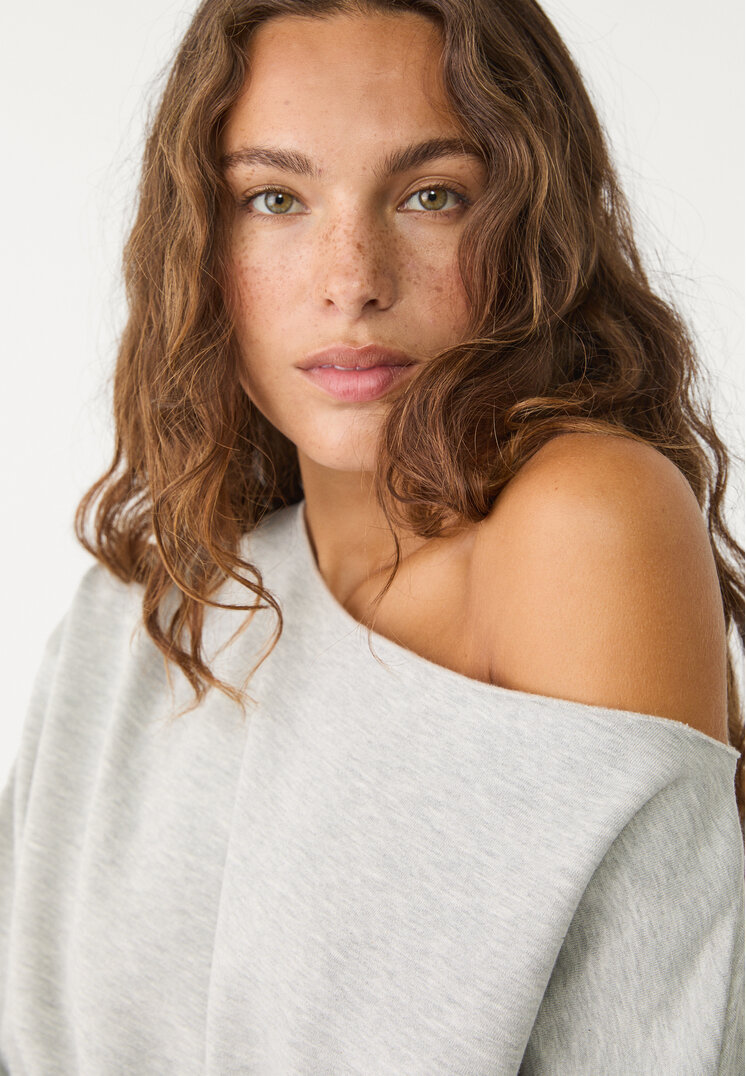 sudadera escote redondo