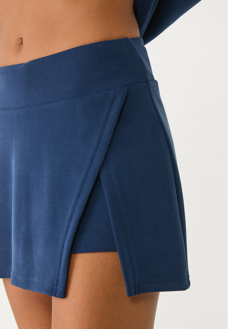falda pantalon abertura