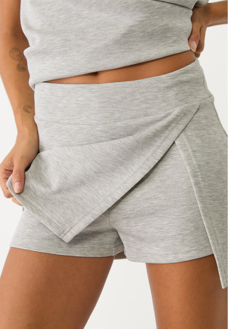 falda pantalon abertura
