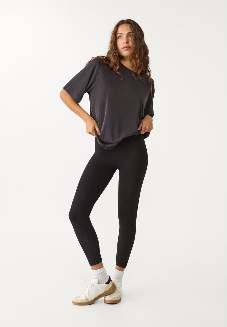 camiseta oversize tacto suave