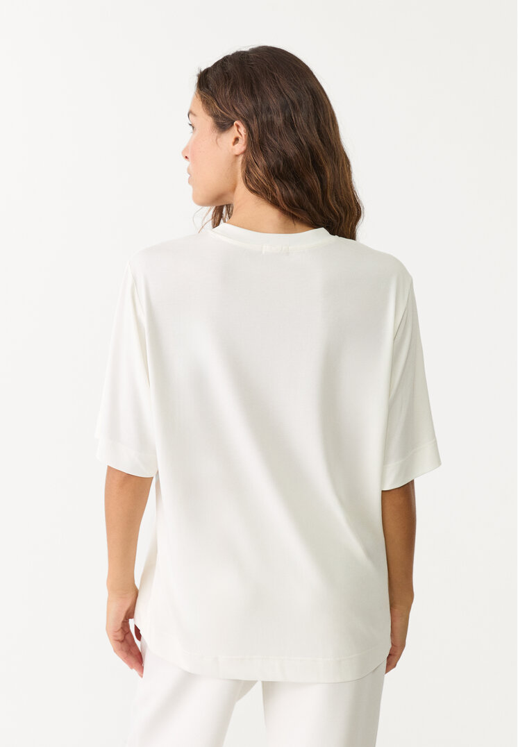 camiseta oversize tacto suave