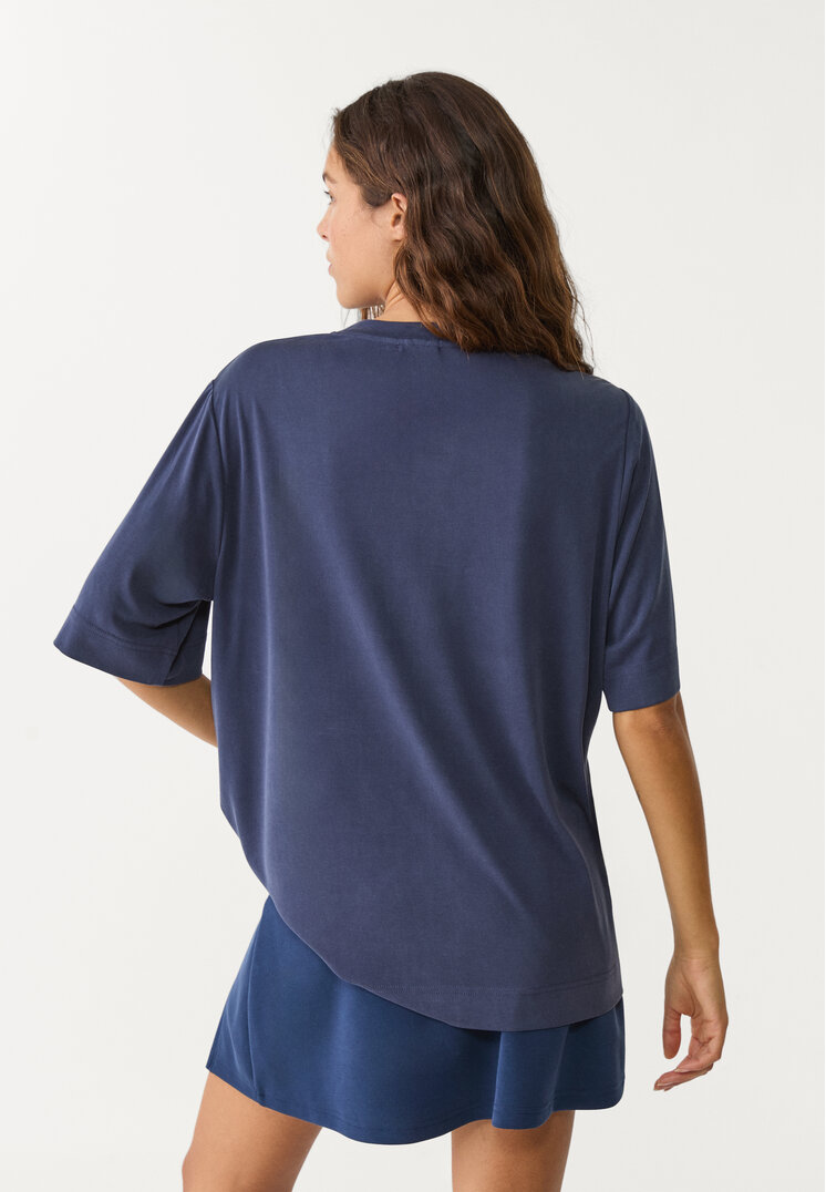 camiseta oversize tacto suave