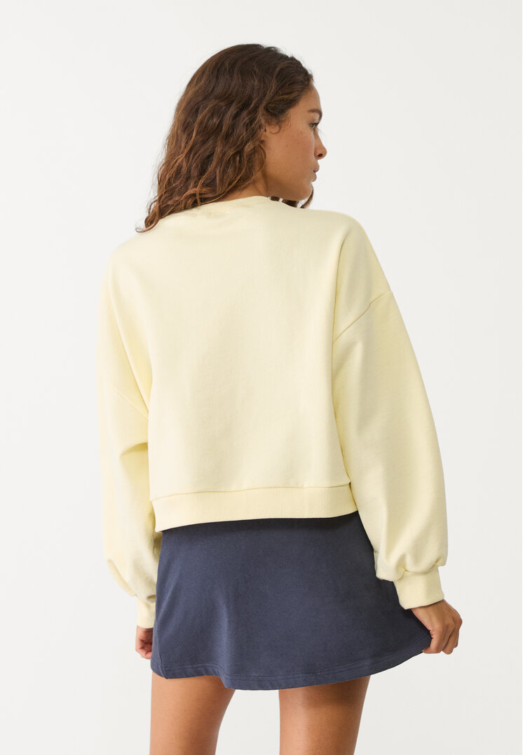 falda pantalon felpa cordones