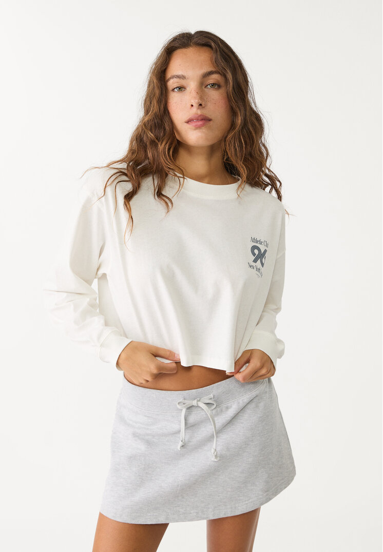 camiseta cropped 96