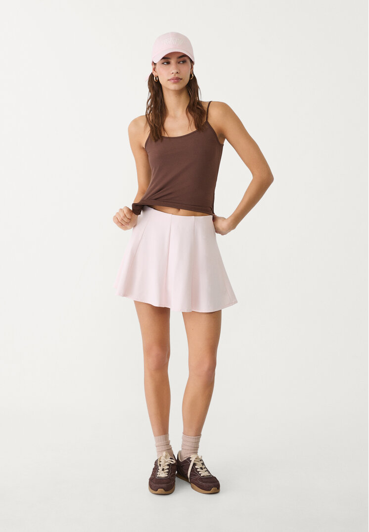 falda pantalon skater