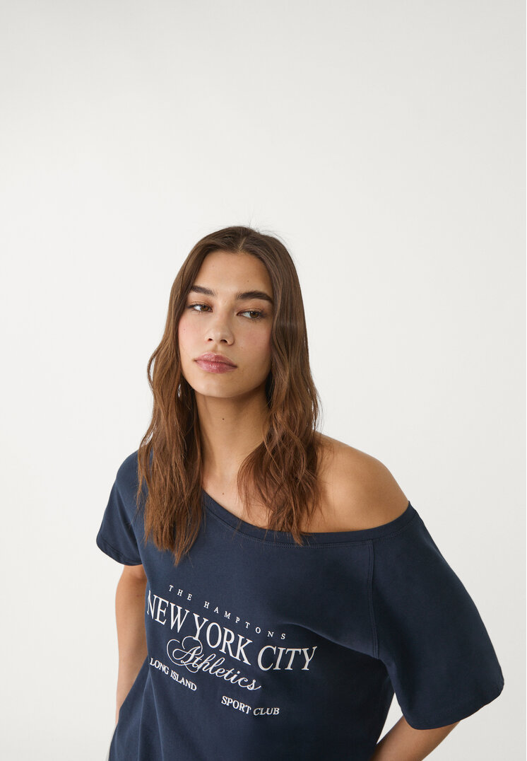 camiseta bordada ciudades