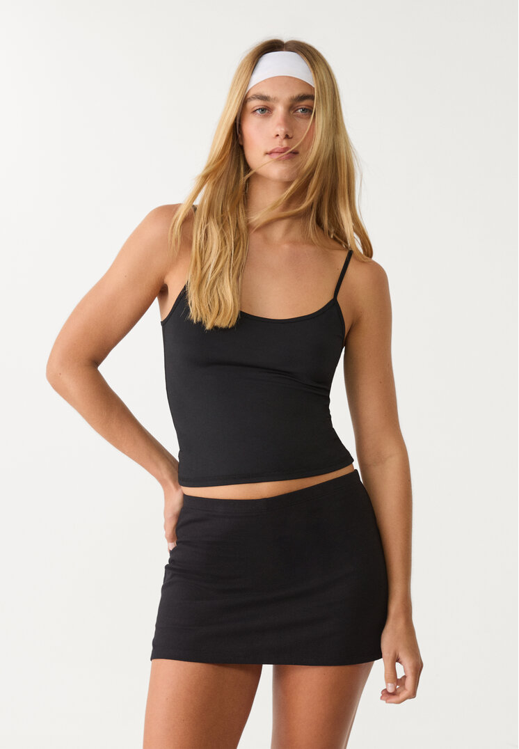 falda pantalon mini