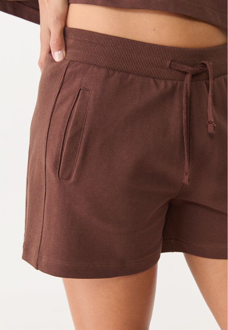 shorts felpa cordones