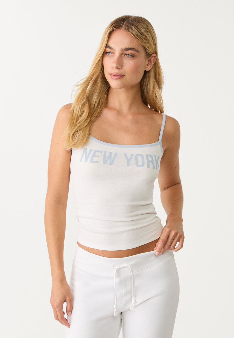 camiseta tirantes new york